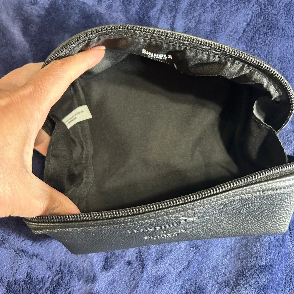 Shinola Detroit American Airlines Flagship Travel Comfy Toiletry Bag In Black